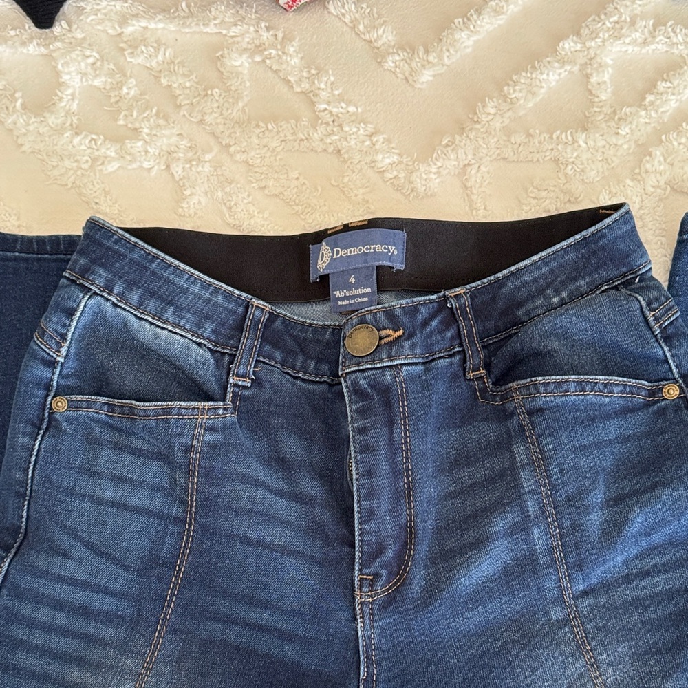 Democracy High Rise Dark Blue Jeans